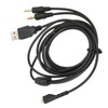 Headphone Audio Cable USB and 3.5mm Audio Jack Audio Cord