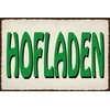 Ontrada Tin Sign 20 x 30 cm Curved Yard Shop