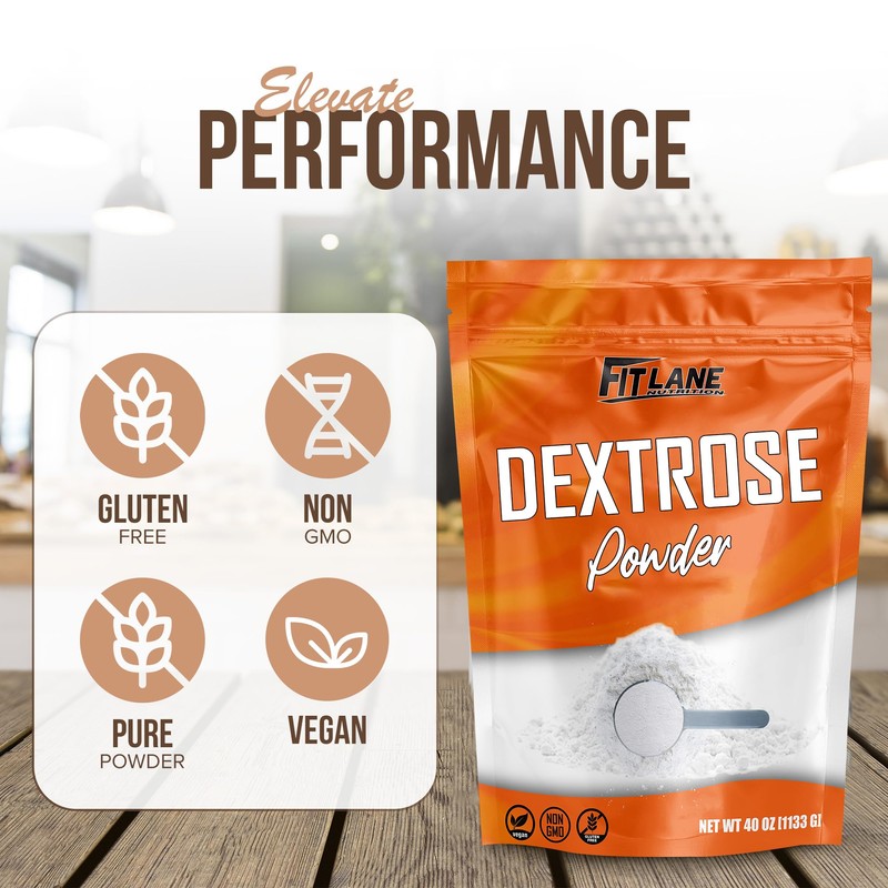 Bulk Dextrose Powder 5 lbs - Pure Carbs Unflavored -