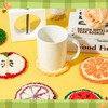 WATINC Punch Needle Coaster Kit Punch Needle Coaster Kit Fruit