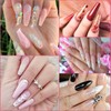 20pcs/set Nail Tips Clip Nail Art Tools DIY Finger Extension