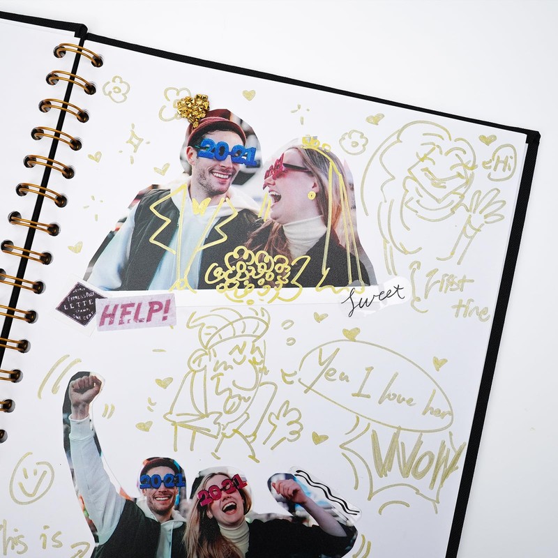 Hiwhy DIY Photo Album 28 x 20.5 cm Scrapbook Photo