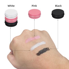 Harilla Eyebrow Mapping Paste Positioning Tool for Eyebrow Lip Shape, Easy to Use for Marking Eyebrow Design Accessories, White