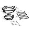 RAINPOINT Drip Irrigation Extension Components Kit Accessories for Extra 10