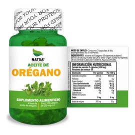 Aceite De Oregano, 100 Cápsulas, Cravacol de la mas Alta Calidad, Cosecha Orgánica, Ayuda tu Sistema Inmune, Combate Asma y Alergías, Calidad Premium 