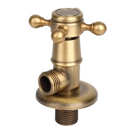 Brass Triangle Valve Water Control Valve Retro Tap Angle Valve for Multiple Balconies Bathroom Kitchen Valves