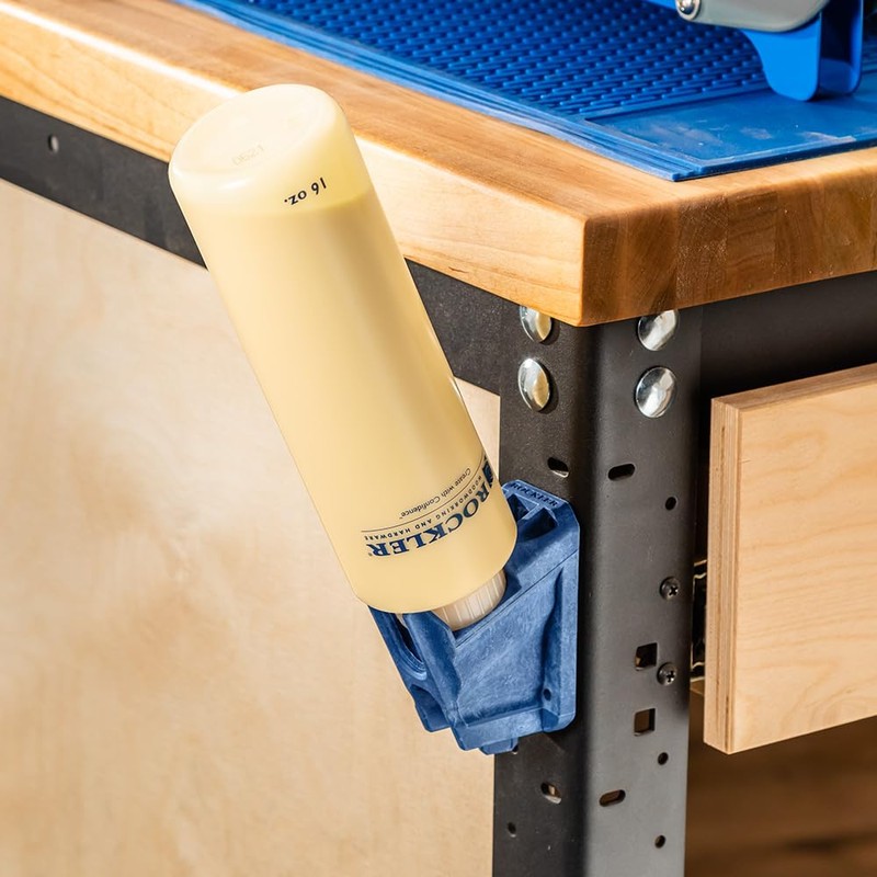 Rockler Glue Bottle Dock Station - No Leak Glue Bottles