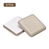 uxcell Furniture Sliders, 8Pcs 2" - Plastic Self-Adhesive Square Sliding
