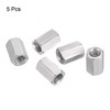 sourcing map M8 x 1.25-Pitch 20mm Length 304 Stainless Steel