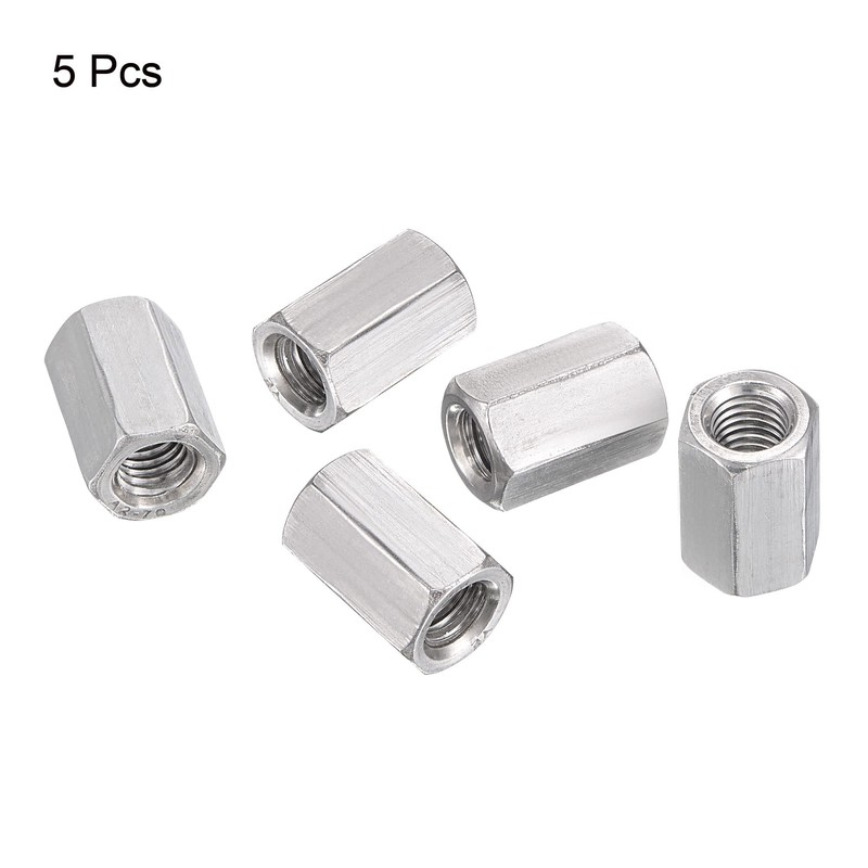 sourcing map M8 x 1.25-Pitch 20mm Length 304 Stainless Steel