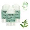 Mascarilla De Té Verde En Barra Sin Poros, Arcilla Purificad