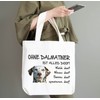 AdriLeo Shopping Bag Without Dalmatians Everything Is Doof! (Brown Spots),