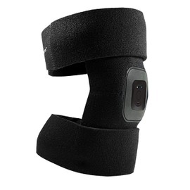 Brownmed - Intellinetix Knee/Elbow Therapy Wrap - Active Wrap for Elbows & Knees that Offers Massage - Elbow & Knee Compression Sleeve with Wearable Massager - Premium Knee & Elbow Support