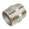 DAN SPEED Hex Nipple 2" Male x 2" Male 304