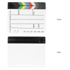 Professional Studio Camera Photography Video Acrylic Clapboard Dry Erase Director