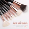Docolor Pro Makeup Brushes Sets 15 Pieces Perfectly apply powder,