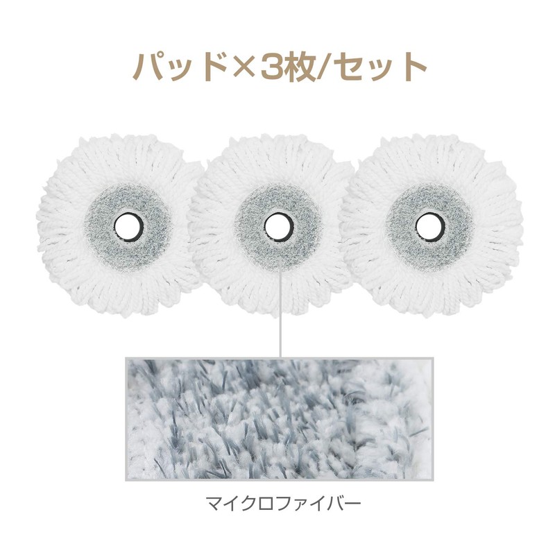 Eyliden Mop Spare Mop Cloth Replacement Cloth Floor Mop Microfiber