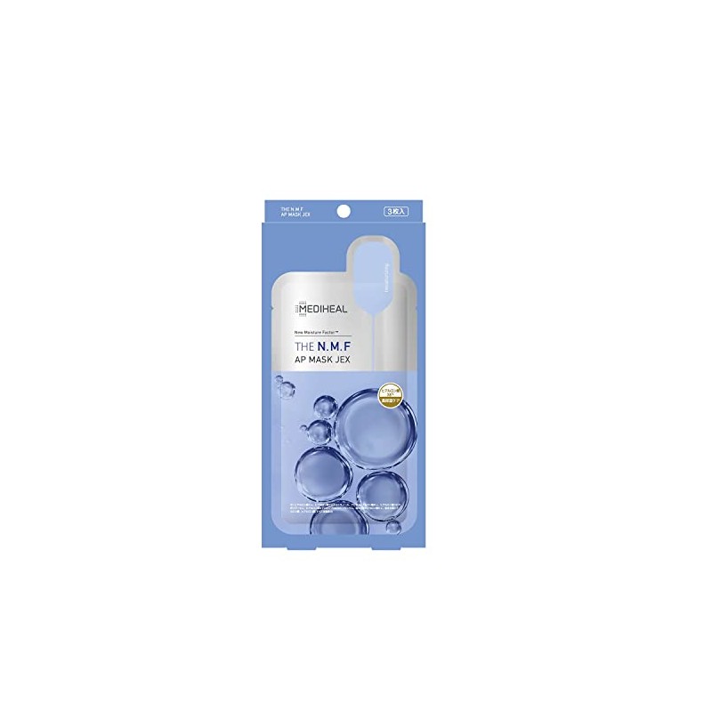 MEDIHEAL, The N.M.F Ampoule Mask, Jex, Pack of 3