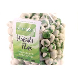 7oz Gourmet Style Bag of Hot & Addicting Wasabi Peas [7/16 lb.]