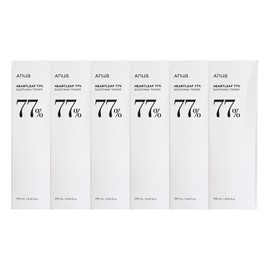 Anua Houttuynia cordata 77% toner 250ml 6 packs JJ Mall / 아누아 어성초 77% 토너 250ml 6개  JJ몰