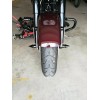 diycycleparts BLACK HARLEY HD TOURING FRONT AXLE SPIKE COVERS 2008