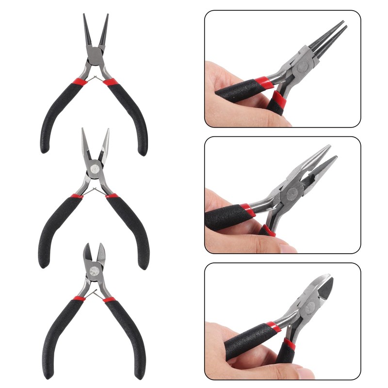 ALMOCN 19pcs Jewelry Making Tools Kit with Zipper Storage Case
