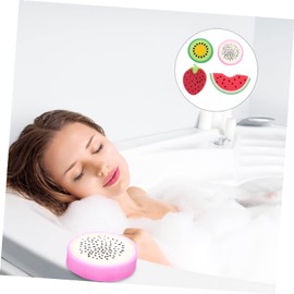 Mobestech Bath Sponge Kids Bath Products 4pcs Baby Bathing Sponges Kids Bath Sponges Fruit Shape Exfoliating Sponges Bath Brushes Sponges Scrubbers Bathing Tools for Kids