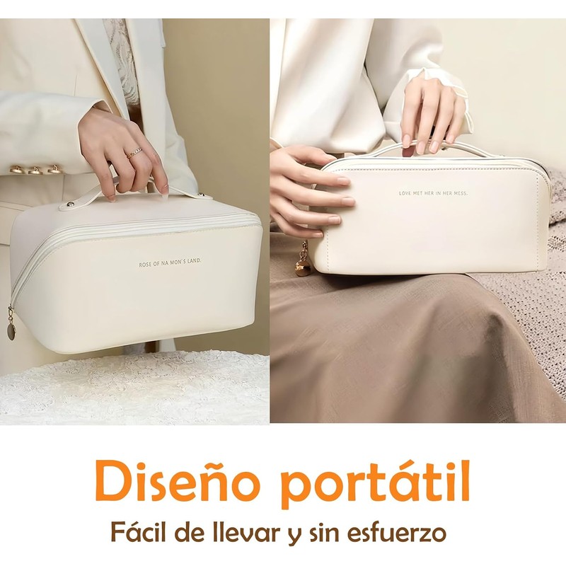 Nivofu Bolsas de Aseo para Mujeres para Vacación Baño y