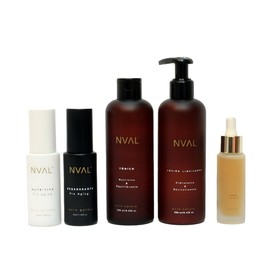 Rutina Diaria Facial Nval Set | Reinigung, Befeuchtung und Vorbeugung aller Hauttypen | Hautpflege