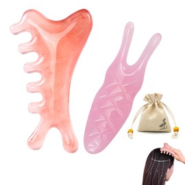 4 in 1 多目的マッサージ顔 なめくじカッサ かたつむりかっさ 鼻を高くするグッズ かっさ棒フェイス マッサージ ツボ押し 全身スレイピング用 自宅エステ ツボ押しすっきりフェイスラインでリラックス上質なギフト (ピンク)