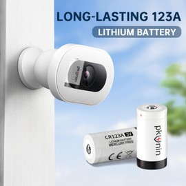 CR123A 3V Lithium Battery CR17345 3 Volt Photo Batteries 36 Pack, 10 Years Shelf Life