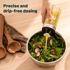 SILBERTHAL Glass Salad Dressing Shaker 300ml with Printed Recipes
