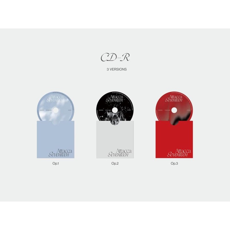 PLEDIS SEVENTEEN - Attacca (9th Mini Album) Album+Folded Poster+Extra Photocards