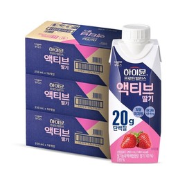 High Protein Balance Active Strawberry 3 box / 하이뮨 프로틴 밸런스 액티브 딸기 3박스