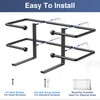 Glove Box Dispenser Wall Mount: Black Glove Holder Organizer for