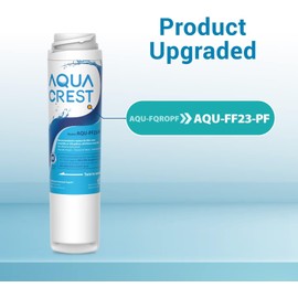 AQUACREST FQROPF Under Sink Water Filter, NSF 42 Certified, Replacement for GE FQROPF Reverse Osmosis Water Filter (1 Set)
