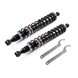 KLV Rear Left/Right Monotube Shocks Absorber Compatible with 2001-2014 Hon da Rubicon 500 TRX 500 FA500 GPScape TRX 500 FGA Rear Shocks ATV ‎52400-HN2-003 52400-HN2-A22 2 pcs