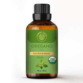 Carno Calm Oreganoöl 30 ml | ein starkes frisches Öl zum Verteilen für Haut Körper Haare Diffusor Massage Heimwerker 1 fl oz