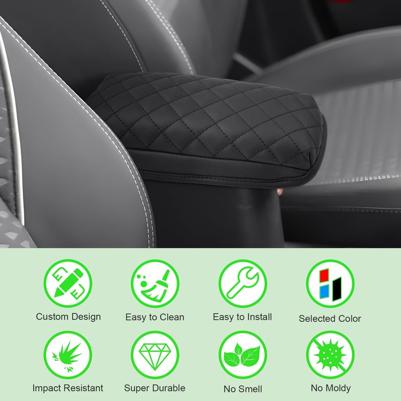 GAFAT Compatible with Ford Puma/Fiesta MK8 ST 2017-2024 Centre Armrest