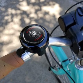 GRAPHICS & MORE It's All Good in My Hood Death Grim Reaper Funny Humor Bicycle Handlebar Bike Bell