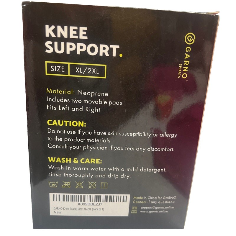 GARNO Knee Brace Support Fits Left or Right 360 Protection