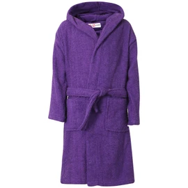 A2Z 4 Kids Girls Boys Terry Towel Beach Bathing Swimming Surfing - Towel Bathrobe Purple_11-12