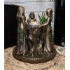 Ebros Occultic Wiccan Triple Goddess Maiden Mother Crone Votive Candle