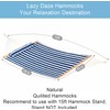 Lazy Daze Hammocks 12FT Quilted Fabric Double Hammock with Spreader