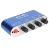 Mini Stereo Mixer 4 in 1 Out Volume Adjustment 3.5mm