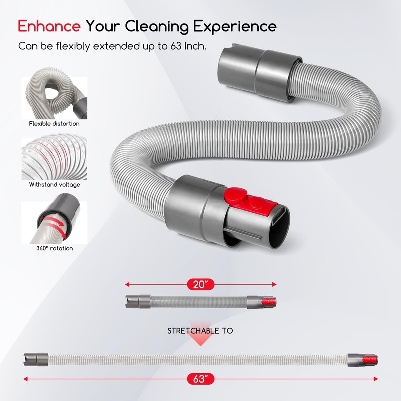 SV16 SV29 Dust Bin Sealing Ring + Extension Hose +