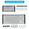 DOCAS Pack of 2 Car Boot Luggage Net, 45 x