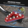 NICECNC Red Forged Adjustable Brake Pedal Tip Compatible with Honda