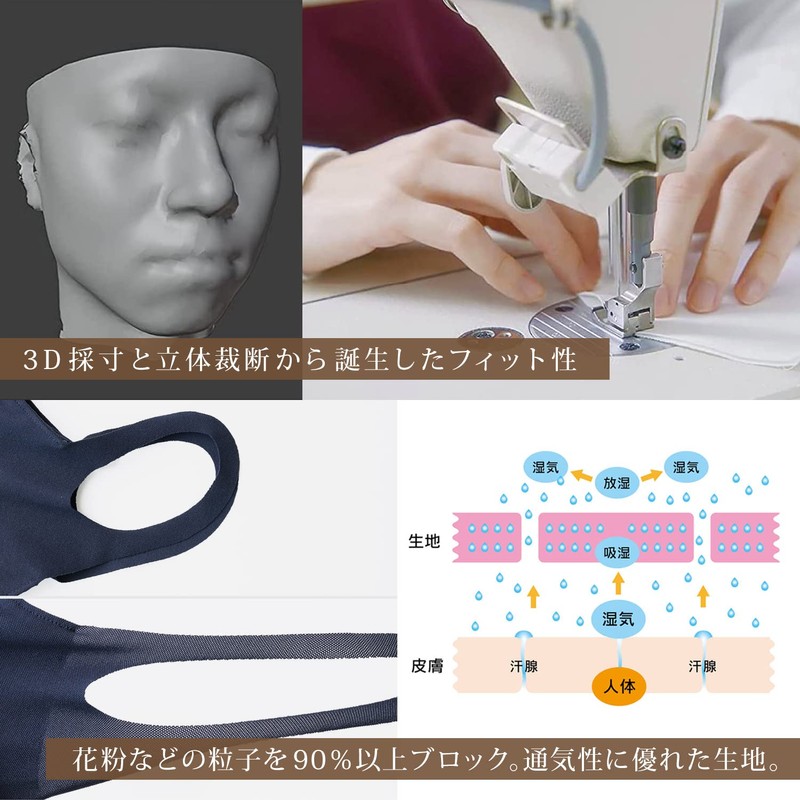 We'll Cool Comfit MASK Single Mask (9 Colors Available /