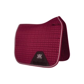 Woof Wear Dressage Saddle Cloth - Shiraz - Breathable - 100% polycotton, breathable saddle pad for use with dressage saddles